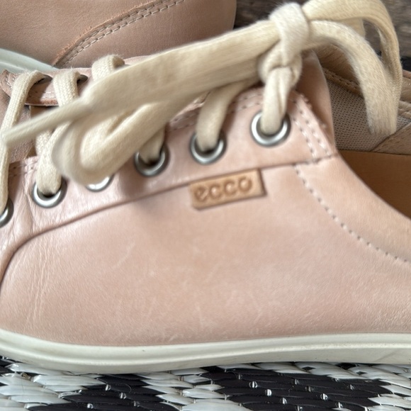 Ecco | Leather Lace Up Sneaker - Picture 6 of 13